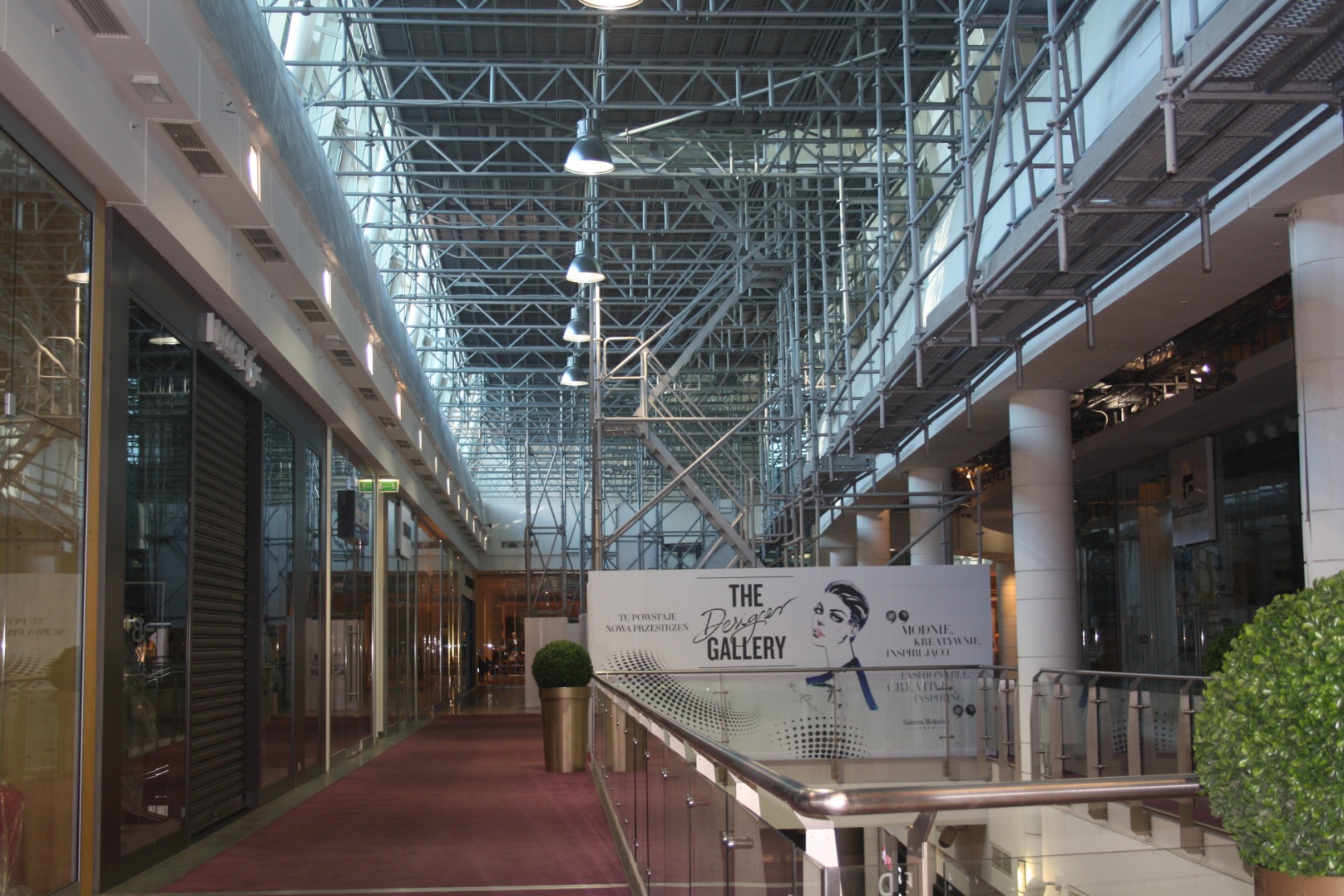 Remodeling galerii oraz obiektów handlowych