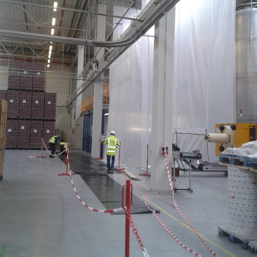 Prace adaptacyjne na hali