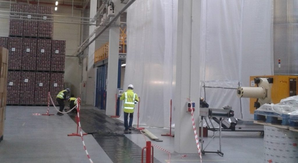 Prace adaptacyjne na hali